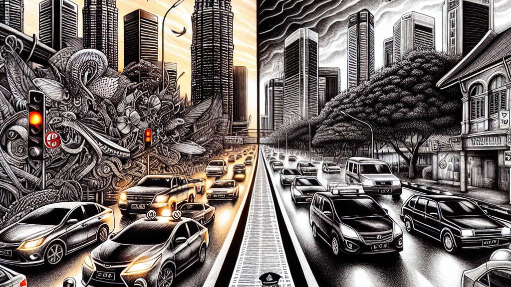 Fines that Bind: Singaporean Motorists Top Malaysian Traffic Offenders!