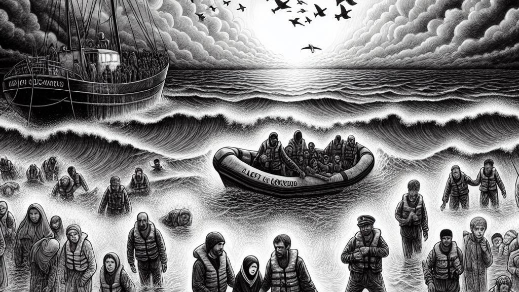 英仏海峡での悲劇的な移民の死が継続する危機を浮き彫りにする