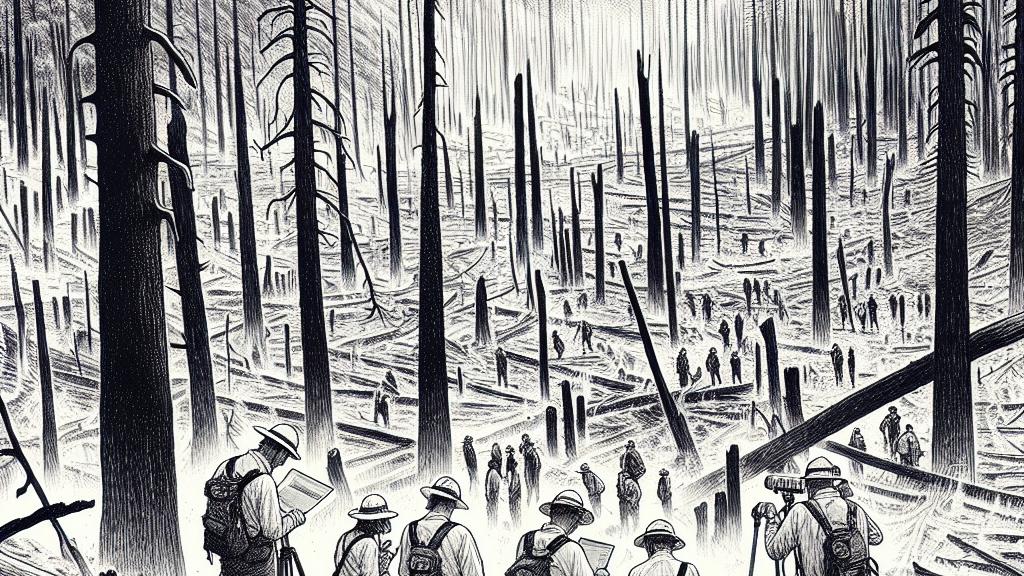 山火事後の生活: エルドラド国立森林からの洞察