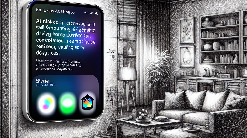 Apple Developing a 6-Inch Wall-Mounted AI Display for Smart Home Control