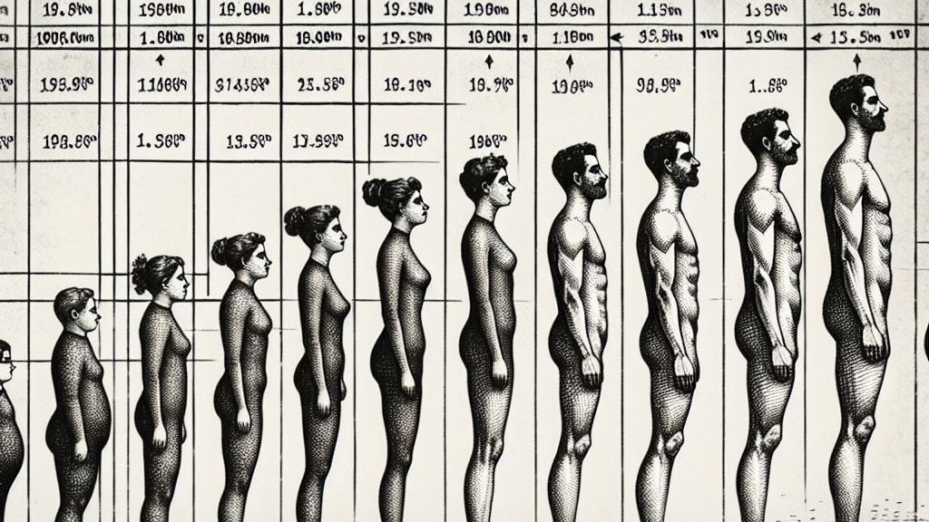 How Men's Height and Weight Have Increased Faster Than Women's Over the Last Century