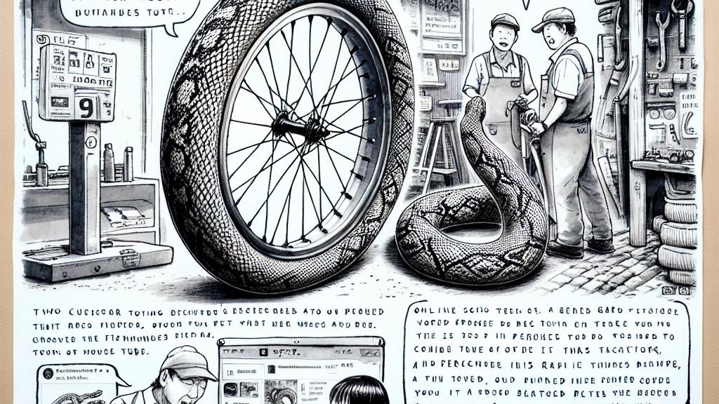 The Bizarre Bicycle Bandage: A Tale of a Tubed Tragedy!