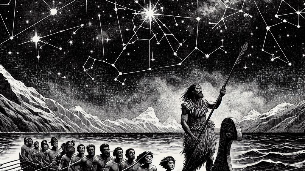 モアナが星を使って道を見つける方法を理解する