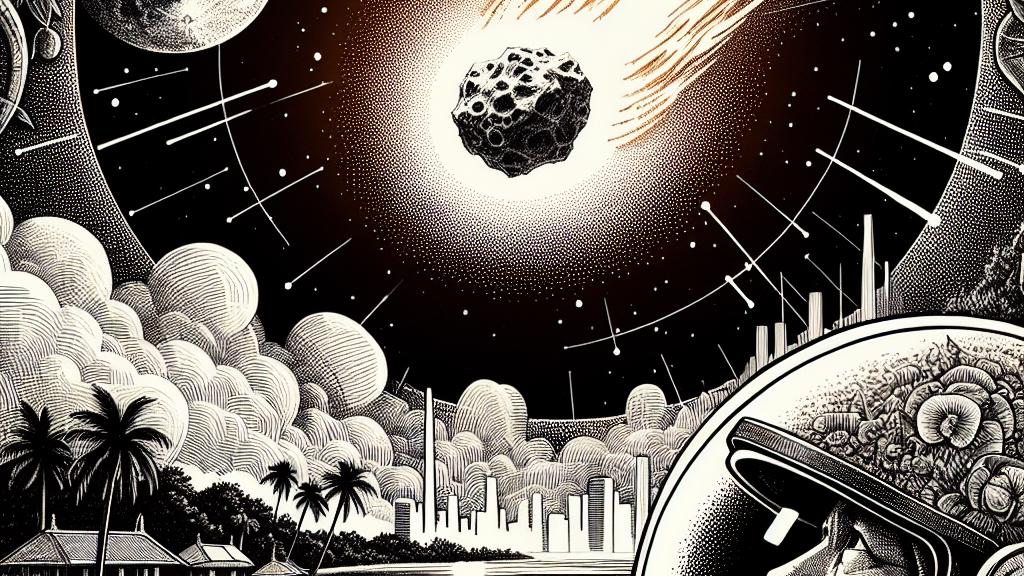 小惑星警報：小さな流星がフィリピンの空を照らす！
