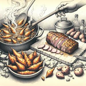 How to Cook Sweet Potatoes and Pork Together