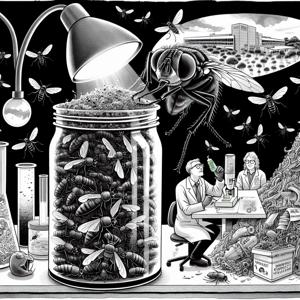 革新するハエたち：オーストラリアの科学者が廃棄物を食べる戦士に変えている方法！
