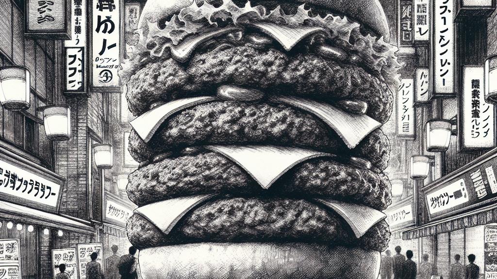 Limited Night Menu: Triple Mos Burger and Triple Mos Cheeseburger