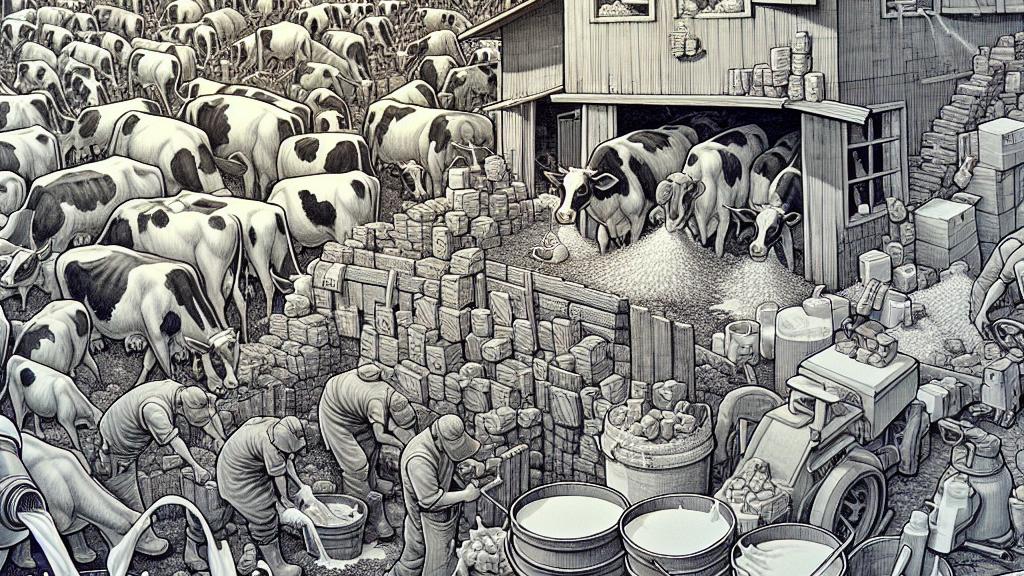 Challenges Facing China's Dairy Farmers Amid Economic Struggles