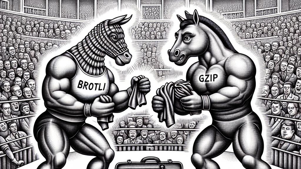 Brotli vs GZip: 圧縮の壮絶バトル！