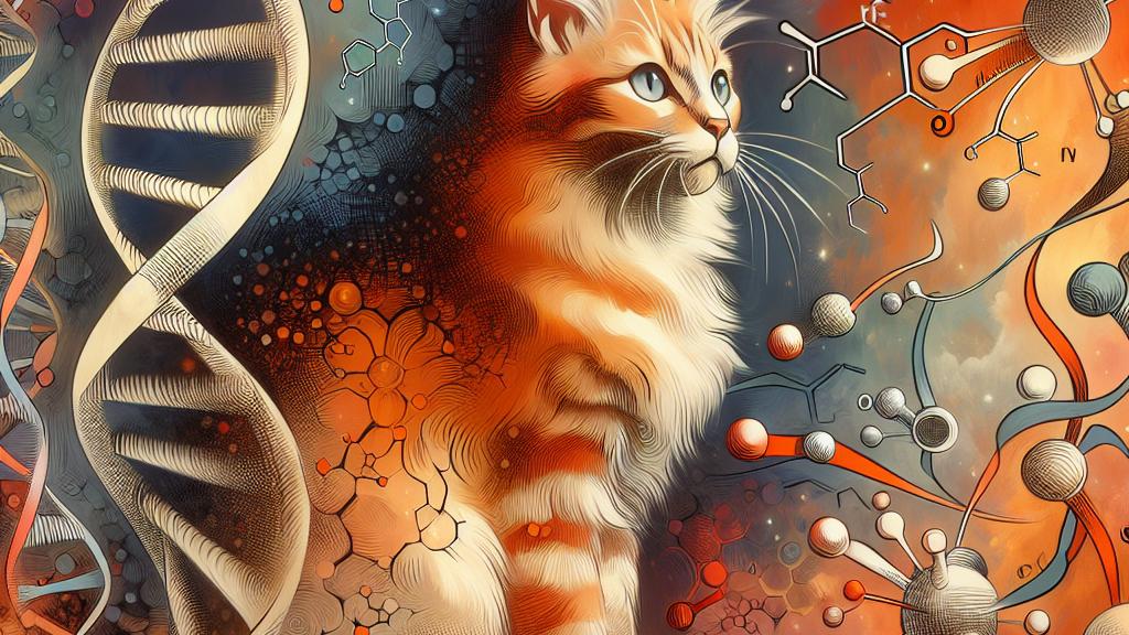 オレンジ色の毛を持つ猫に潜む遺伝子の発見