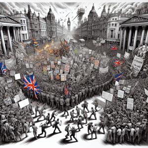 Large Rival Protests Erupt in London