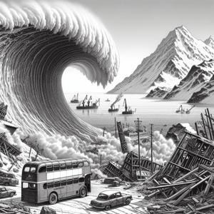 波が高まる時：グリーンランドの氷河が引き起こす津波の恐怖