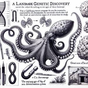古代タコの秘密を解き明かす: 世界最古の性染色体！