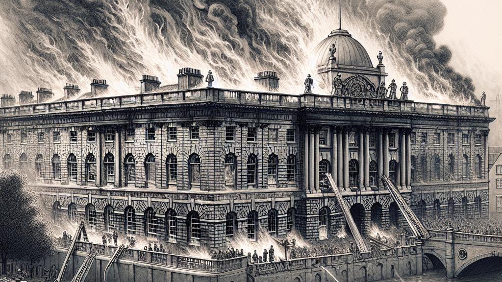 Inferno Strikes Somerset House: A Heritage at Risk!
