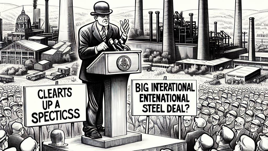 Trump Denies Purchase of US Steel by Japan's Nippon Steel, Calls it an Investment