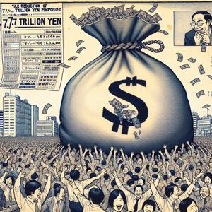Tax Reduction of 7.6 Trillion Yen Proposed by Democratic Party of the People