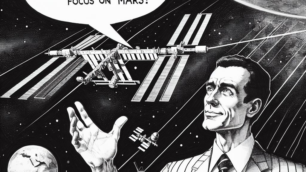 イーロン・マスク、国際宇宙ステーションの迅速なデオービットを促す