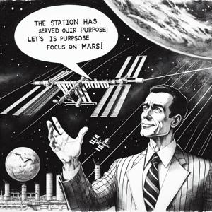 イーロン・マスク、国際宇宙ステーションの迅速なデオービットを促す