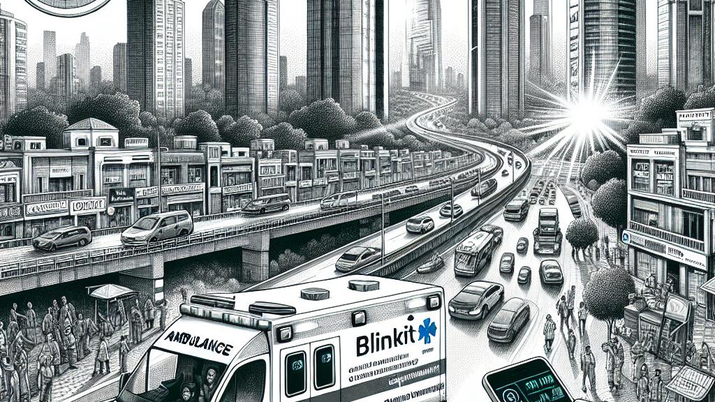 フードデリバリーアプリが迅速な医療のための救急車サービスを開始