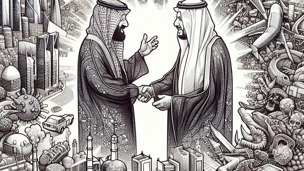 外交の舞：砂漠における中国とサウジアラビアの協力！