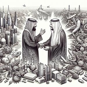 外交の舞：砂漠における中国とサウジアラビアの協力！