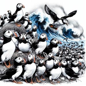 パフィンが危機を乗り越え：鳥インフルエンザの中、ファーニー諸島の個体数が回復！