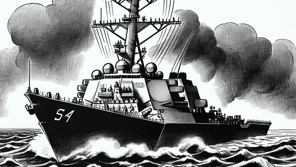 Sailing Through Tensions: USS Ralph Johnson Navigates the Taiwan Strait!