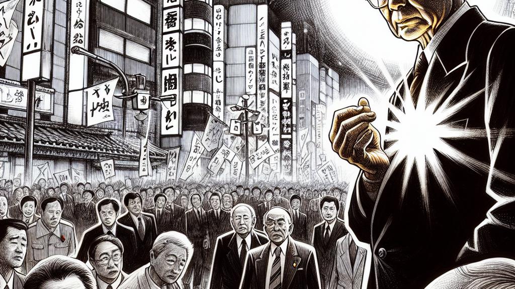 Political Leaders Discuss Serious Issues in Japan