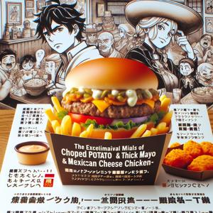 Try the Exciting New Evangelion Burgers at McDonald's!