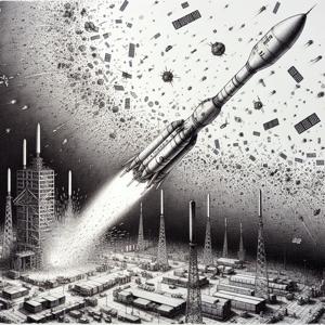 ロケットの混乱：中国の宇宙大失態が危険なゴミの群れを招く！