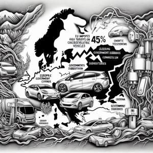EUが経済的緊張の中で中国製電気自動車に高関税を課す