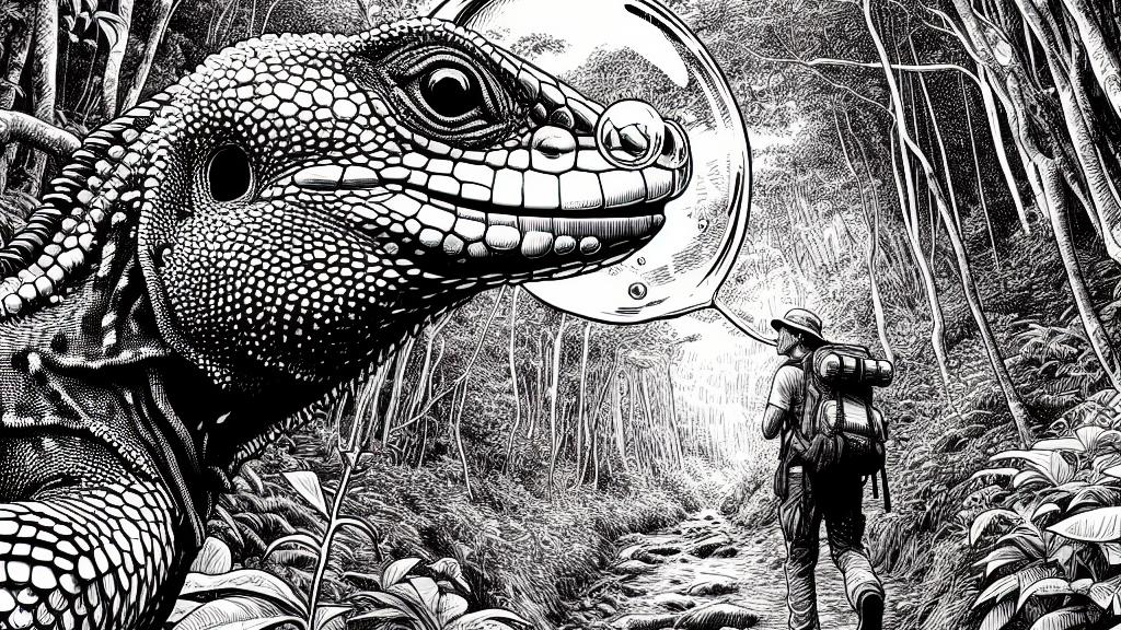 The Scuba Diving Lizard: How a Unique Air Supply Extends Underwater Time