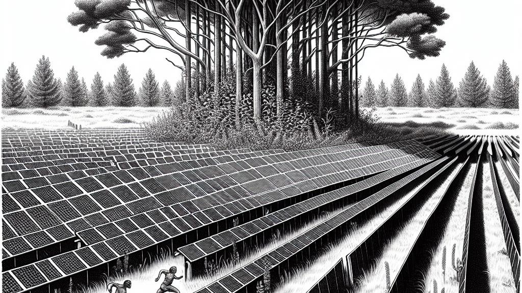 植物の成長が太陽光発電所に与える影響の理解