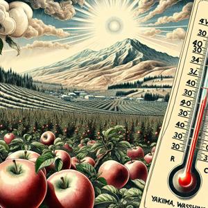 アメリカのリンゴ栽培地域における気候リスクの理解
