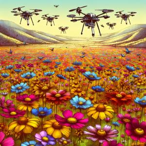 MIT Develops Tiny Drones to Help with Pollination