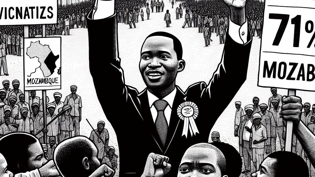 モザンビークの大統領選挙における論争の勝利