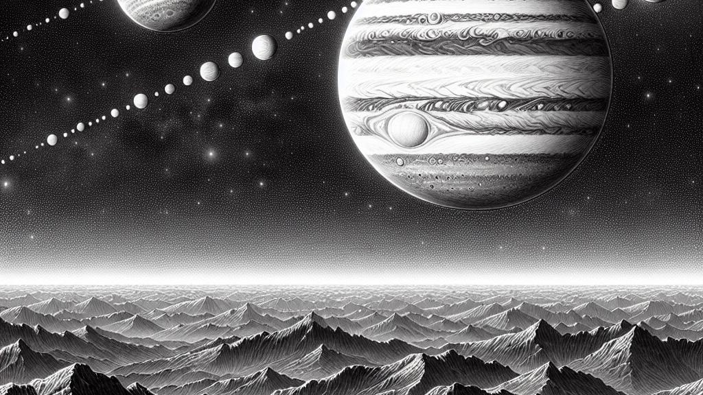 天体の舞踏：火星と木星が2033年まで一緒に輝く！