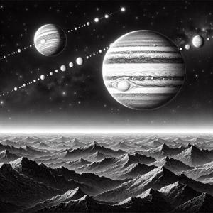 天体の舞踏：火星と木星が2033年まで一緒に輝く！
