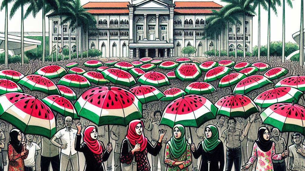 Charges Filed Against Women for Pro-Palestinian Demonstration in Singapore