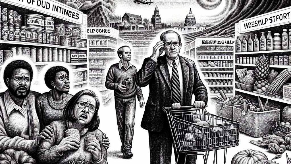 アメリカにおける食料不安：減少する援助の中での驚くべき急増！