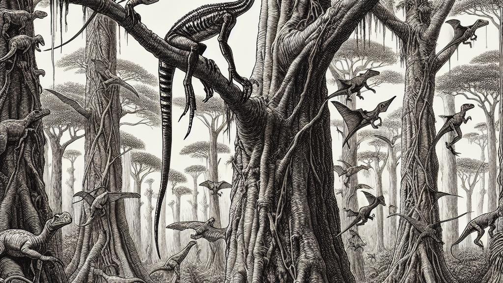The Evolutionary Journey of Pterosaurs: From Tree-Climbers to Terrestrial Giants