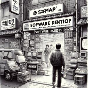 The Story of Sofmap as a Computer Software Rental Shop