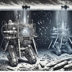 ロボットがバルト海の爆薬を清掃する方法