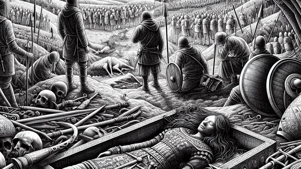 ハンガリーにおける女性戦士の埋葬の初発見