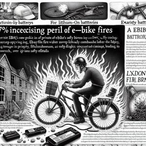eバイク販売に関するeBayの新政策：火災安全への懸念