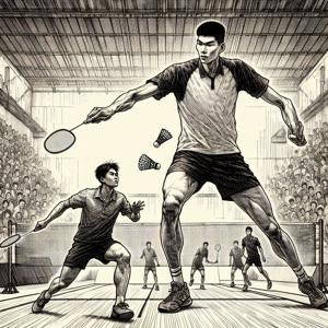 Height Matters! The Dynamic Duel in Badminton's Battle of the Titans
