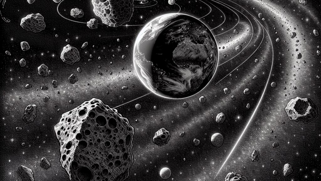 小惑星を理解する: 近くを行き過ぎたものと衝突