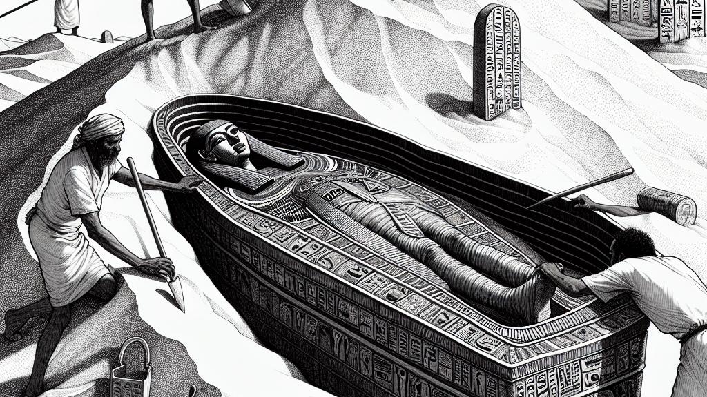 Discovery of a Luxuriously Nested Coffin Containing a Priestess Mummy from the Middle Kingdom of Egypt