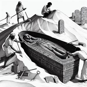 Discovery of a Luxuriously Nested Coffin Containing a Priestess Mummy from the Middle Kingdom of Egypt