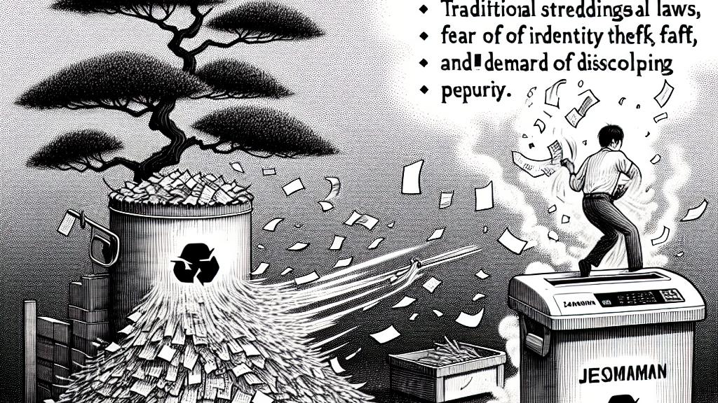Shred Your Fears: Why Dissolving Documents Is the Ultimate Convenience!